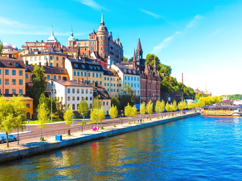 Copenhagen & Stockholm, by Rail